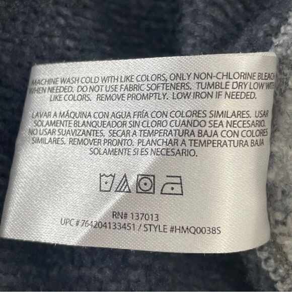 Woolrich Sweater Adult Medium Gray‎ Outdoor Pullover Quarter Zip Fishing Mens - Picture 10 of 11